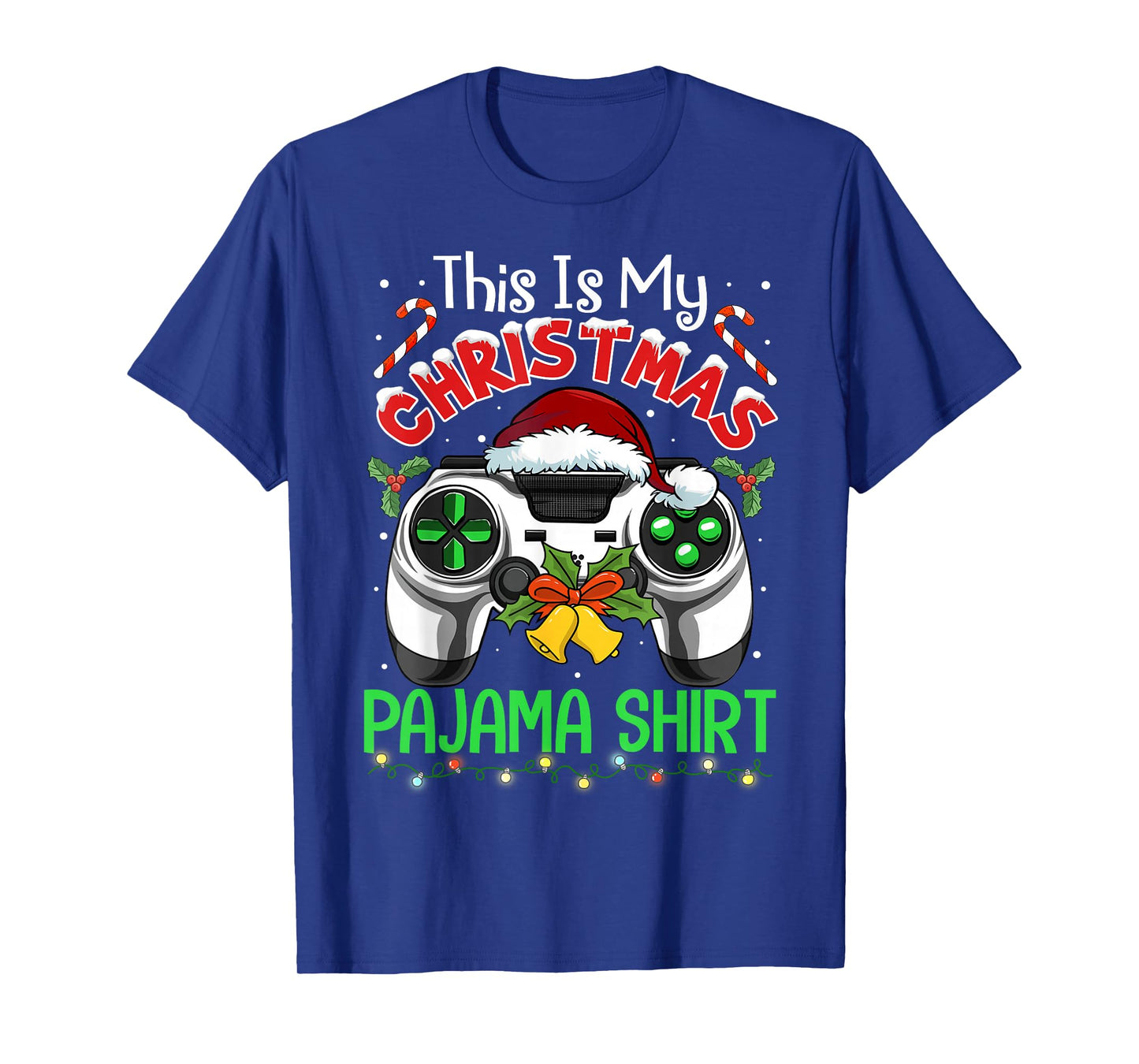 This is My Christmas Pajama Gamer Video Game Boys Kids T-Shirt