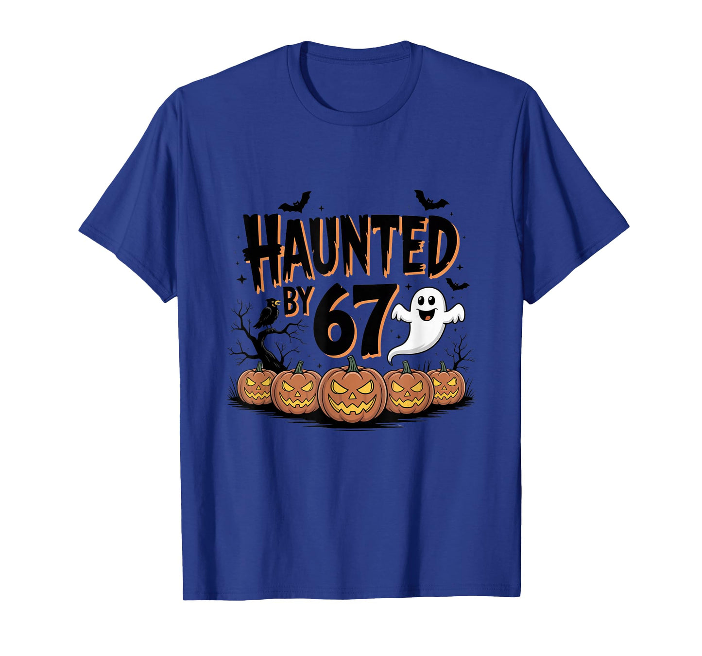 Haunted by 6-7 Funny Halloween 6-7 Costume Six Seven T-Shirt