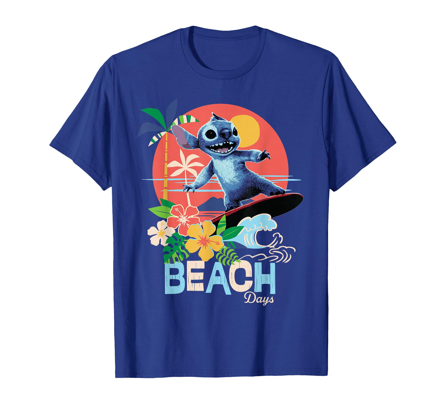 Disney Lilo & Stitch Live-Action Movie "Beach Days" Surfing T-Shirt