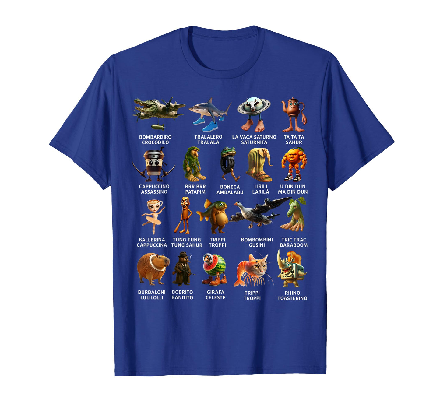 Italian Brainrot List T-Shirt