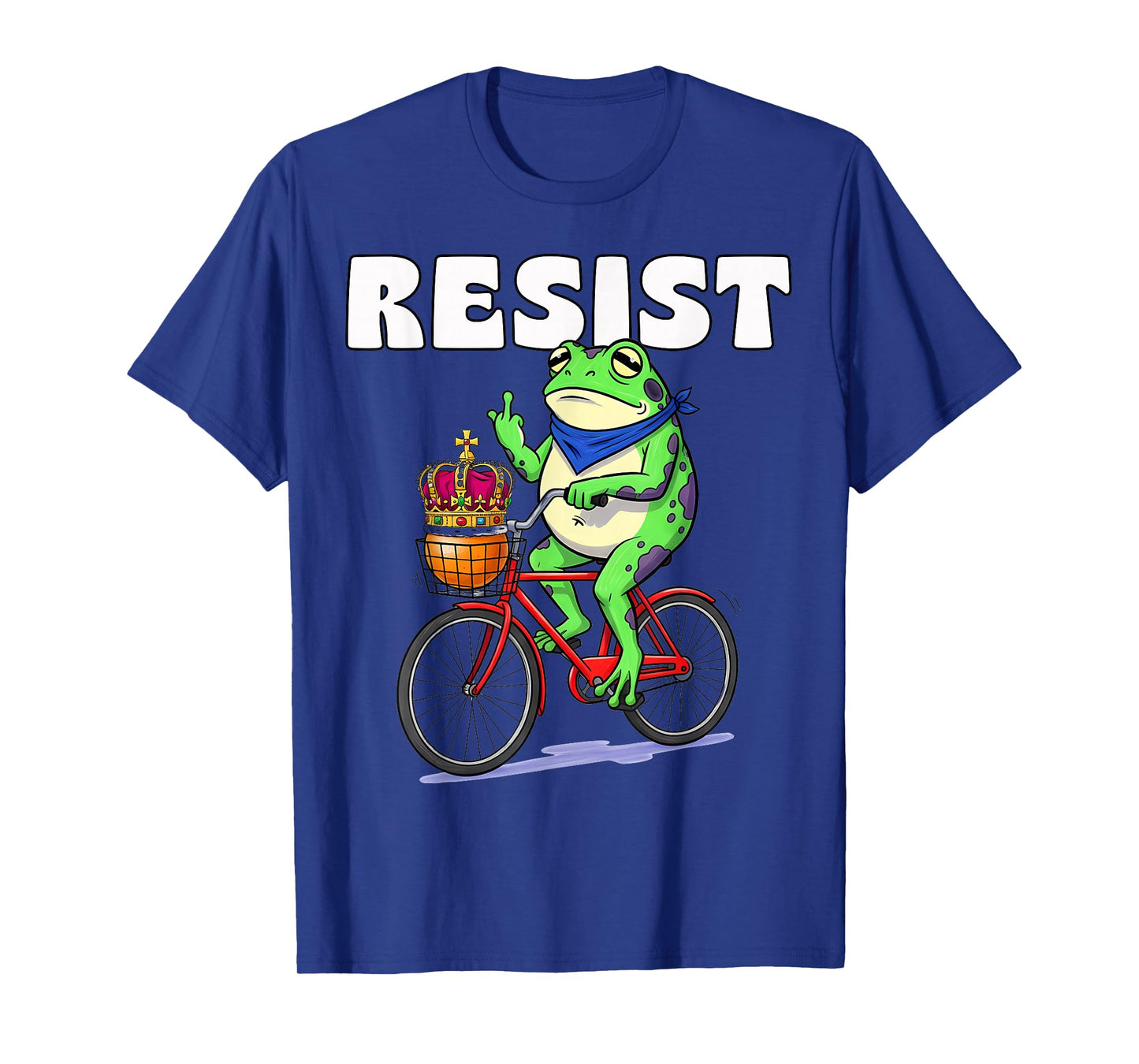 No Kings in Portland Frog Naked Bike Ride Activists Group T-Shirt