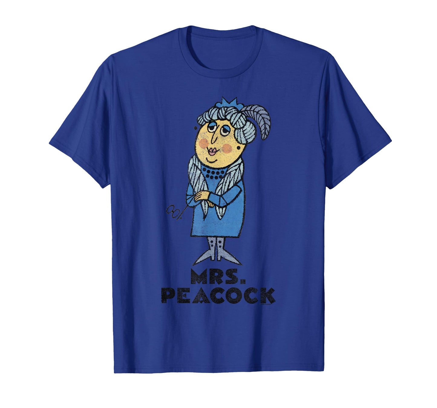 Clue Retro Mrs. Peacock Portrait T-Shirt