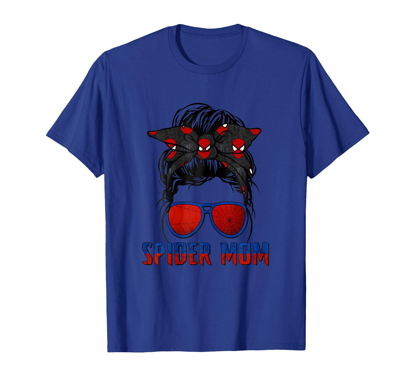Spider Mom Mother's Day Matching Family Birthday T-Shirt