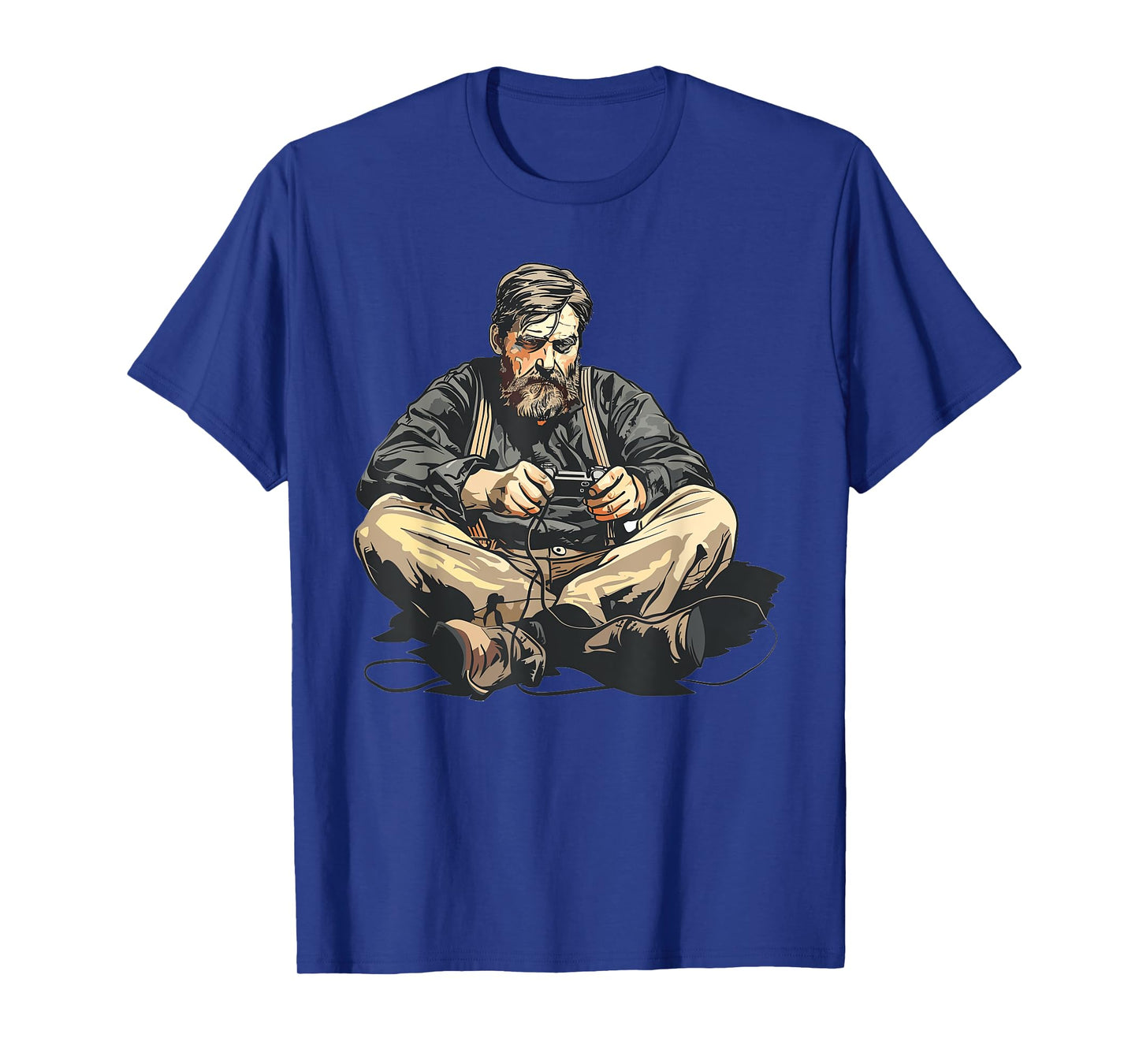 Ernest Shackleton Playing Video Games T-Shirt