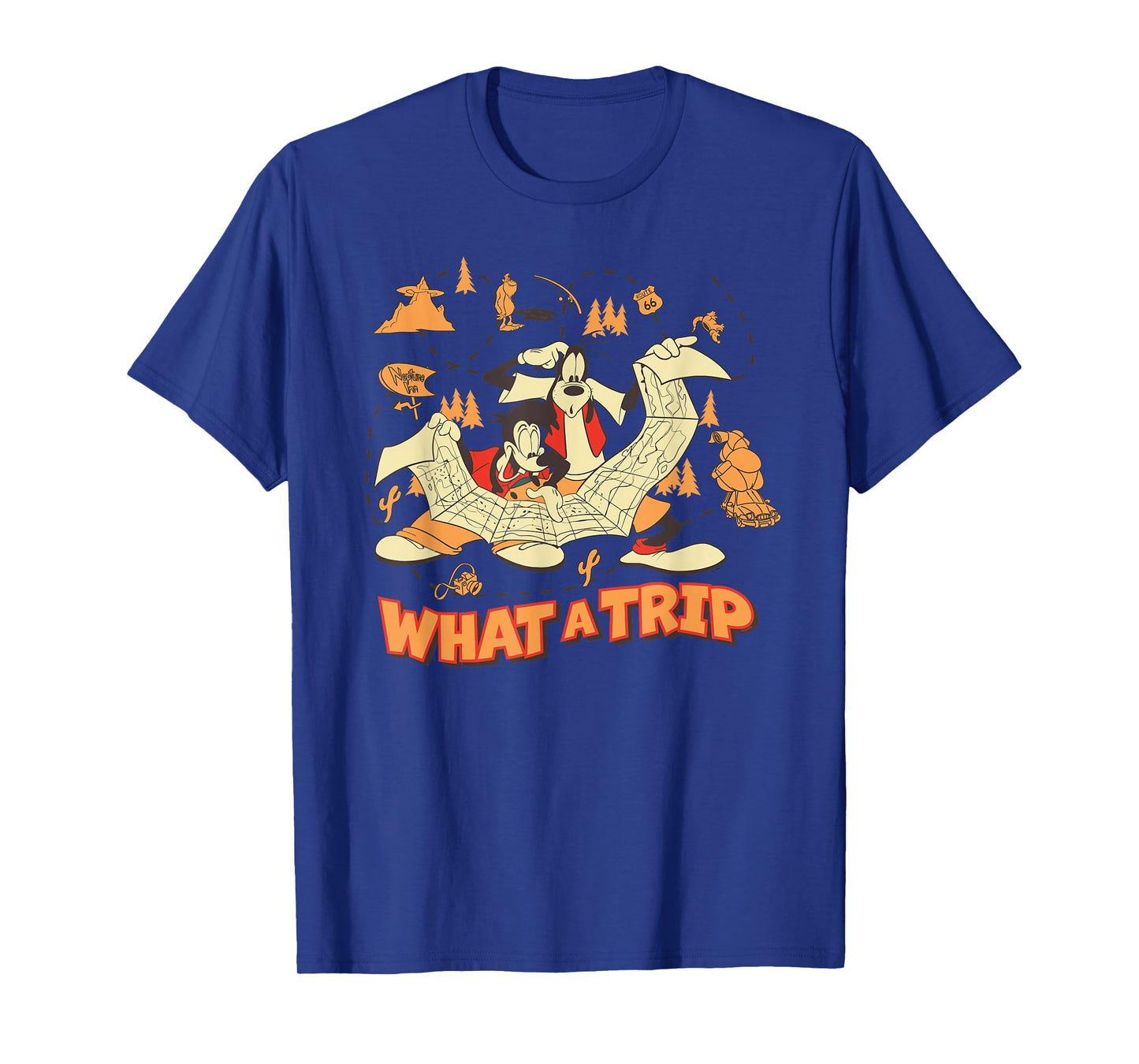 Disney A Goofy Movie 30th Anniversary What a Trip Vacation T-Shirt