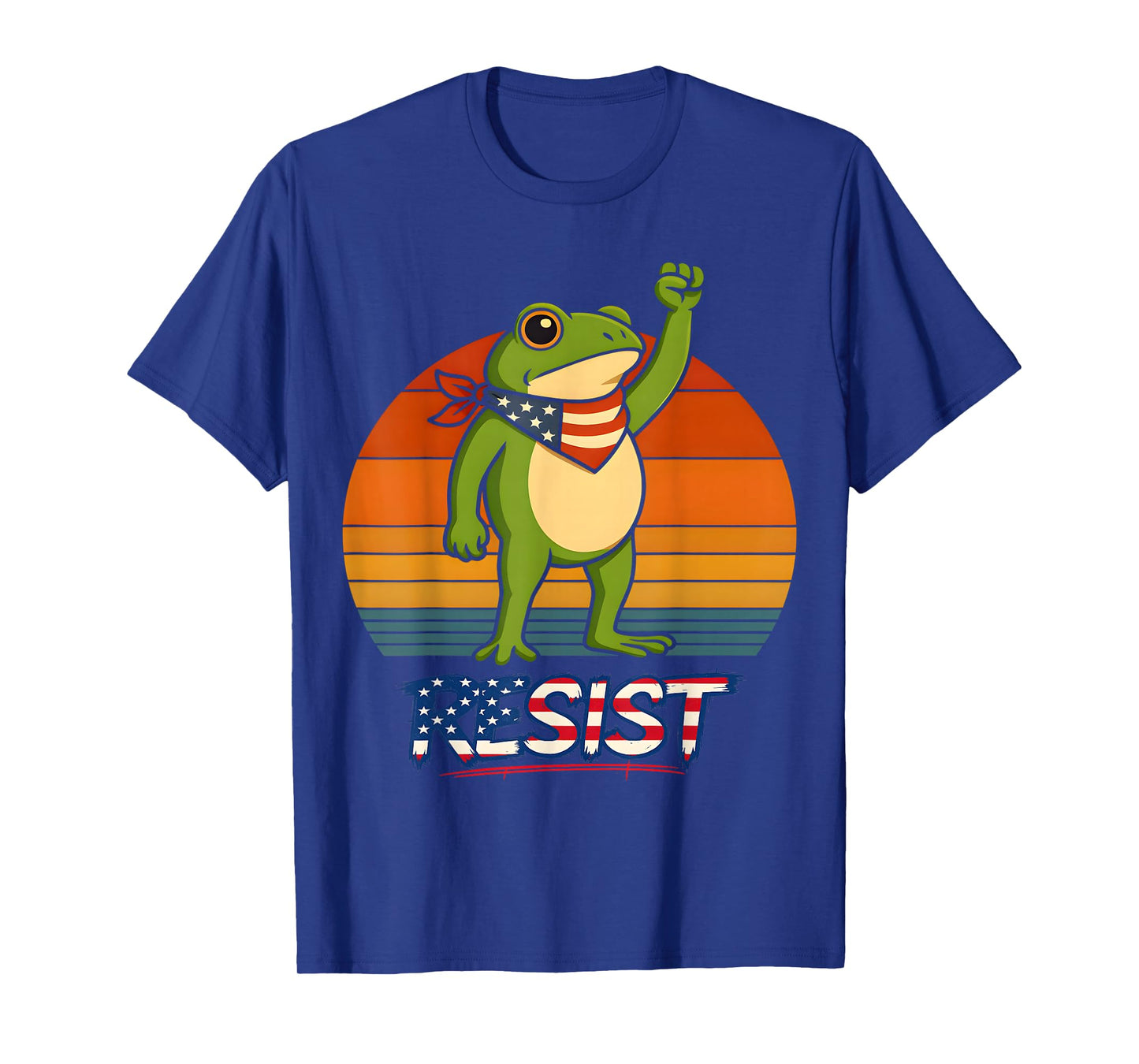 Resist Frog Portland Frog Protest for Men Women T-Shirt