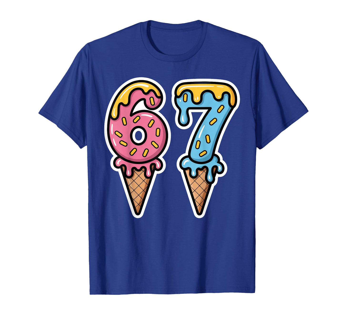 Mason 67 Ice Cream Cute Meme Six Seven T-Shirt