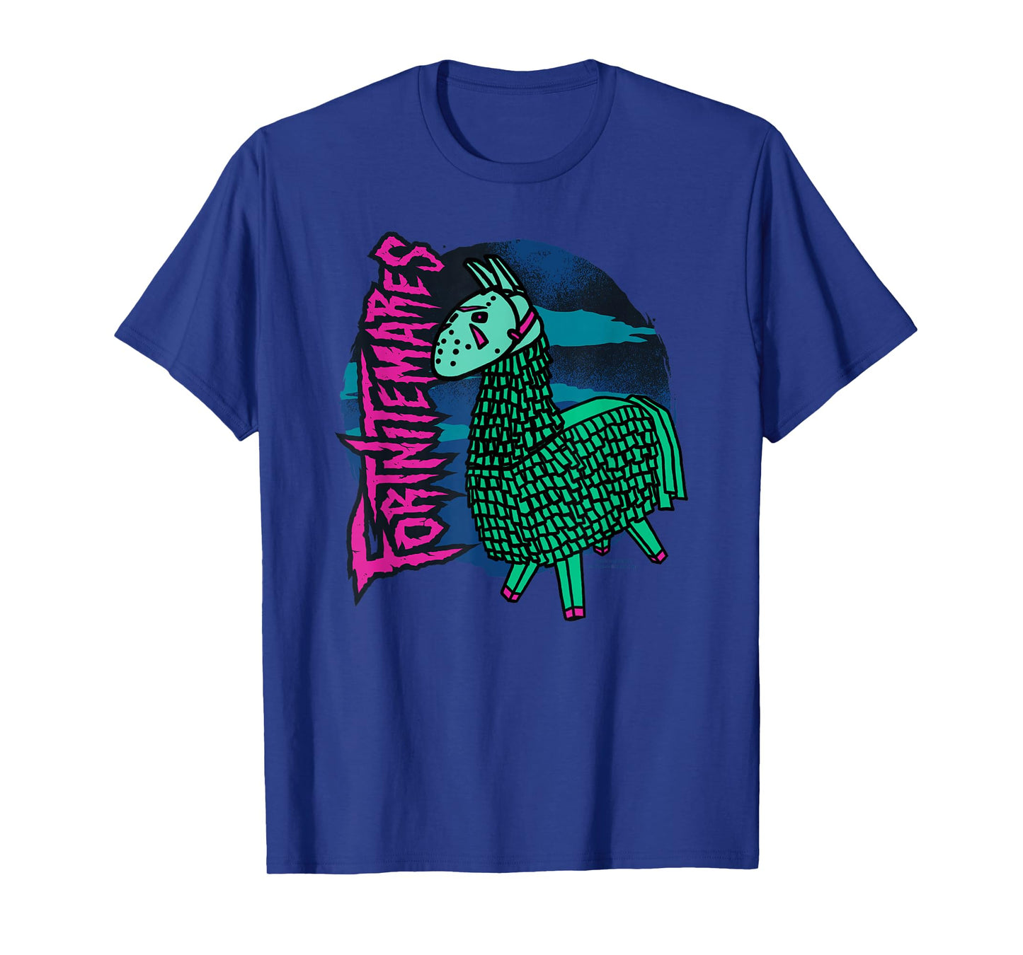 Fortnite Halloween Fortnitemares Loot Llama Jason Mask T-Shirt
