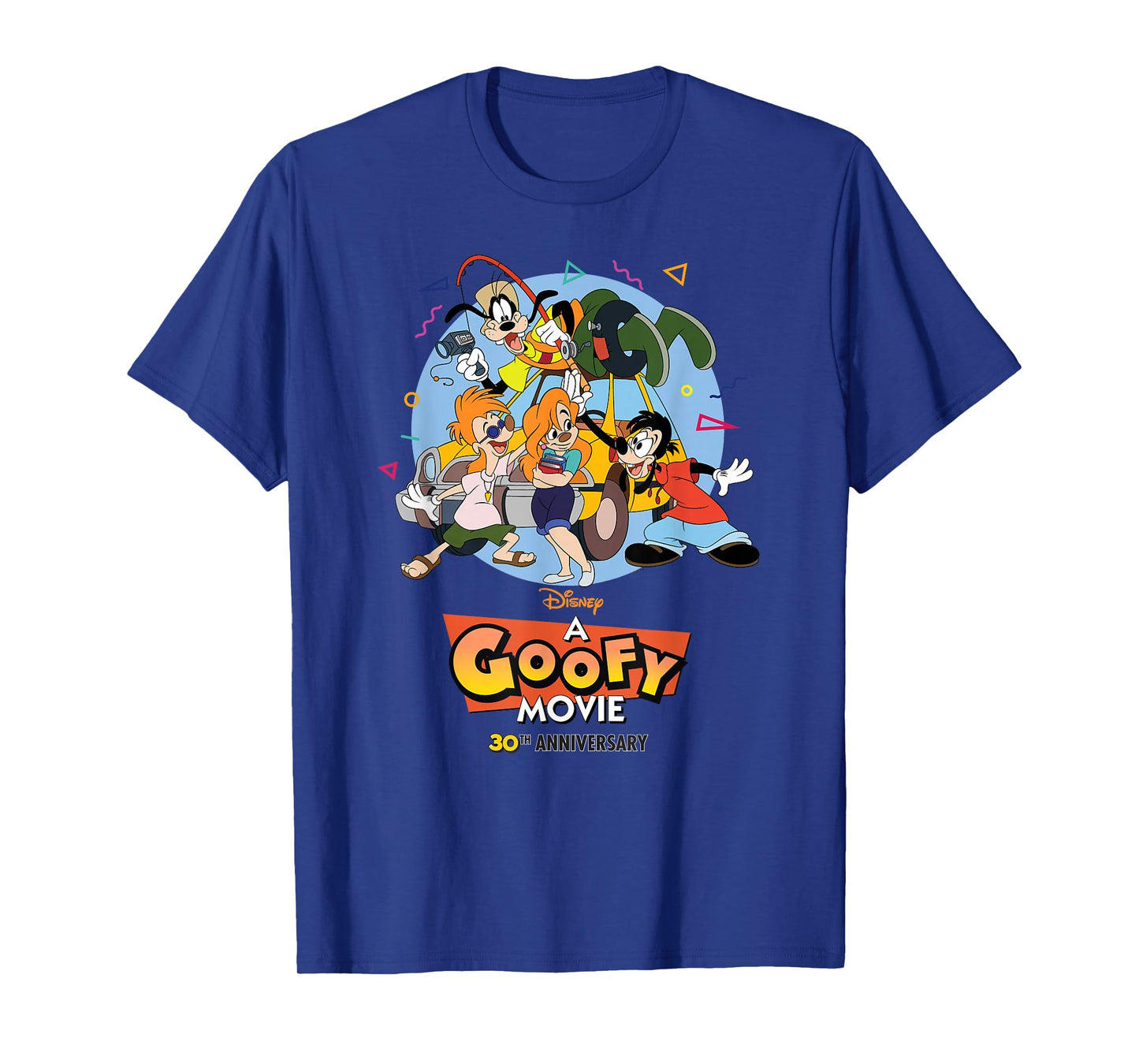 Disney A Goofy Movie 30th Anniversary Retro ’90s Road Trip T-Shirt
