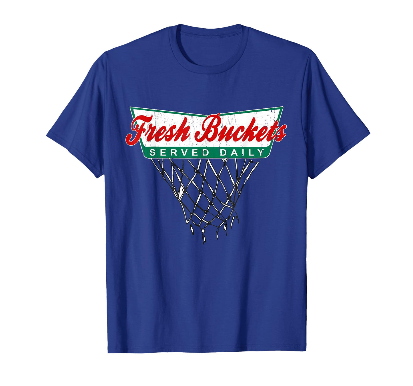 Basketball Player Fresh Buckets Served Daily bball T-Shirt