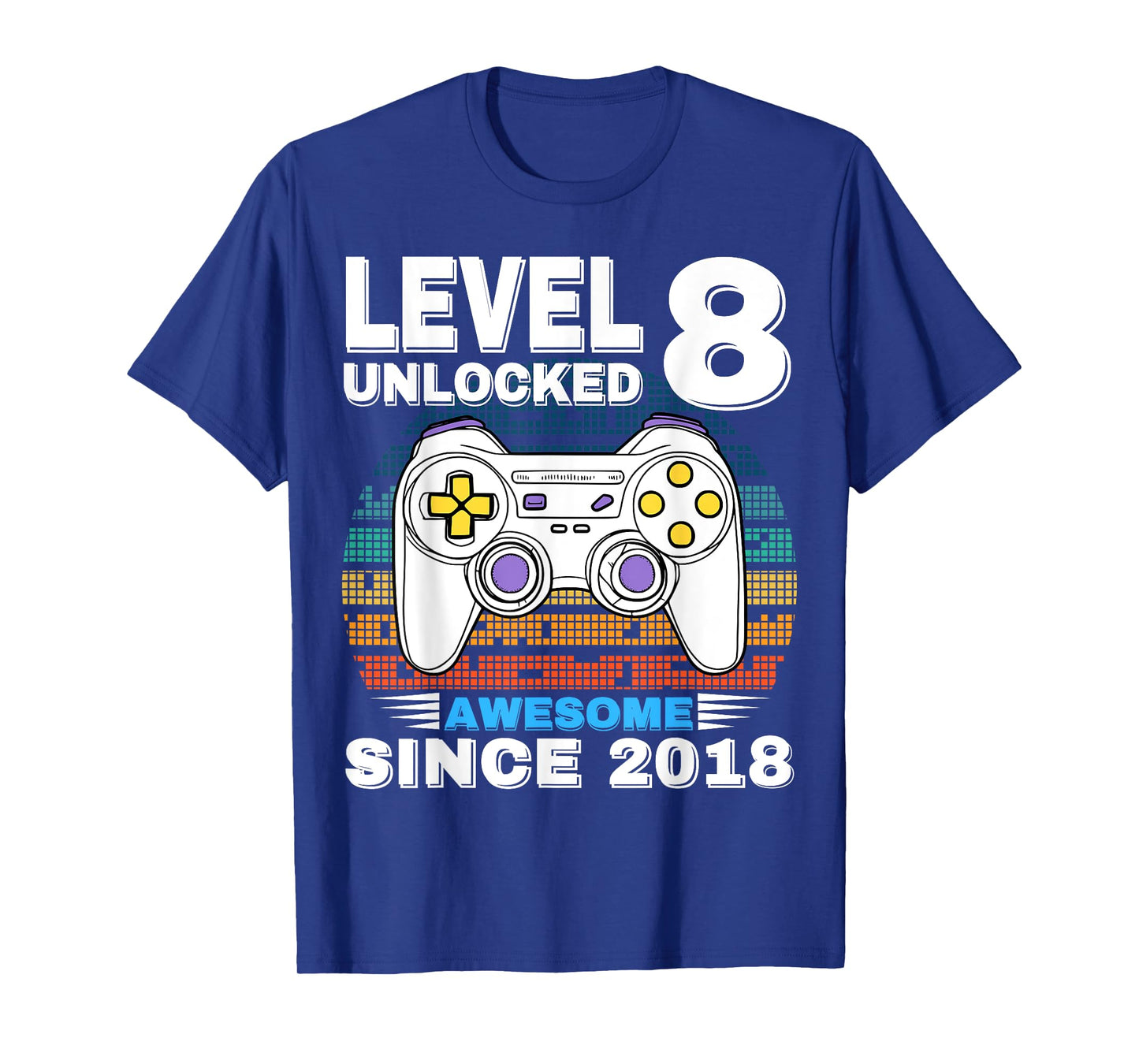 8 Year Old Bday Decorations Son Boy 8yr 2018 8th Birthday T-Shirt