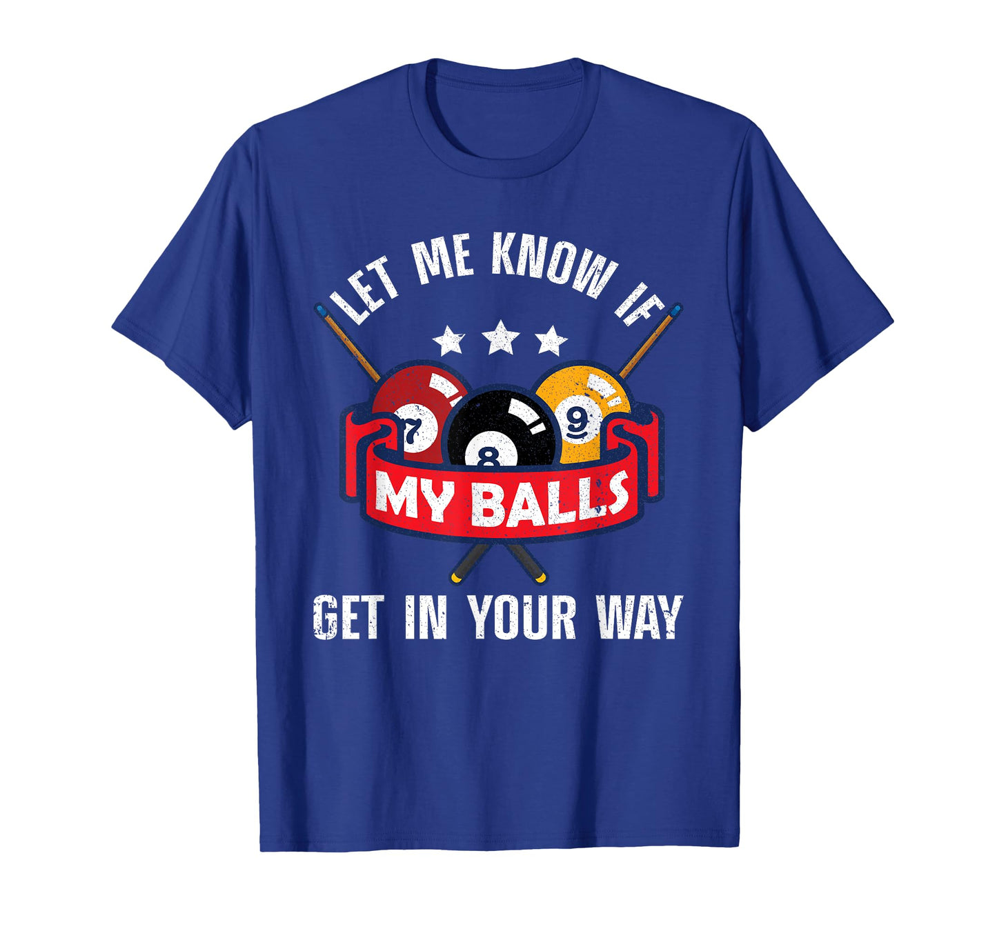 Funny Billiards Design Pool Player Men Women Billiard Lovers T-Shirt