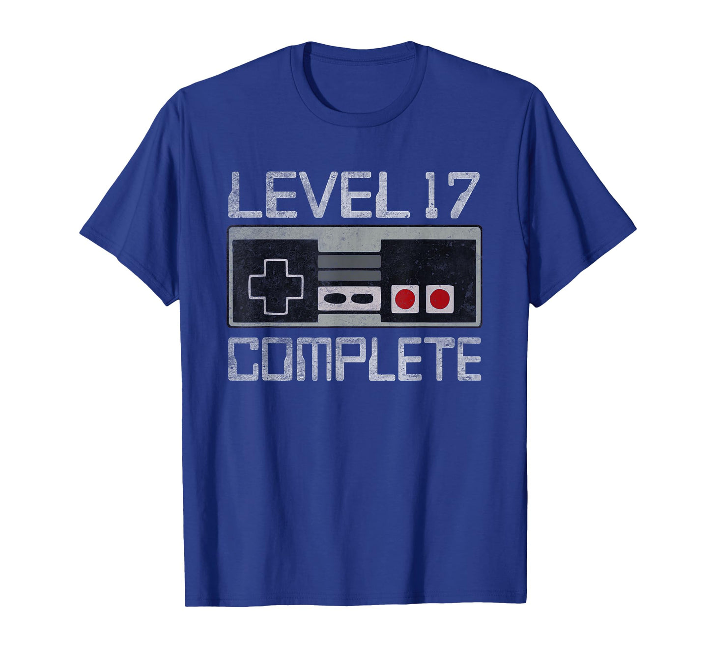 Level 17 Complete 17 Year 17th Wedding Anniversary For Him T-Shirt