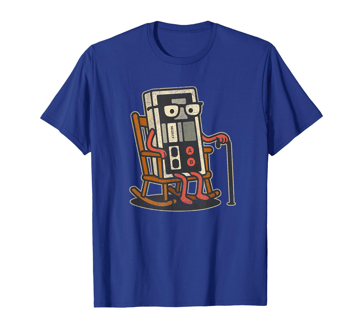 Funny Vintage Old Gamer Retro Video Game Old Gamer T-Shirt