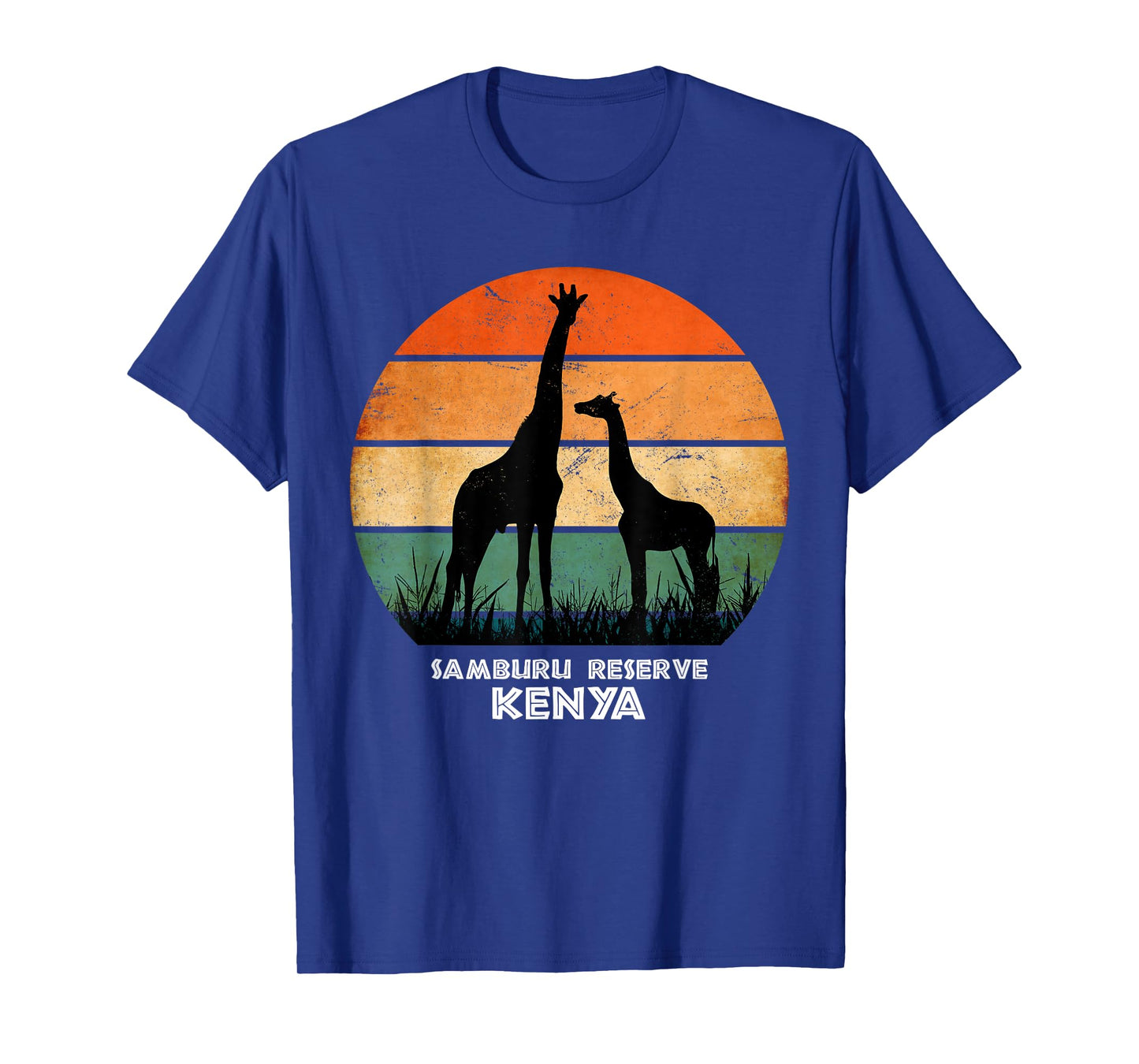 Samburu Reserve, Kenya Giraffe Safari National Park Game T-Shirt