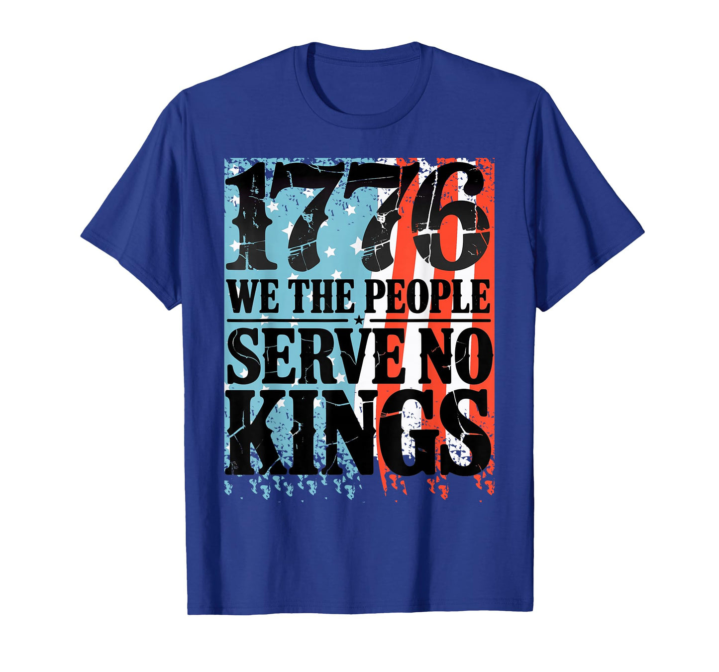 No Kings in America We The People Political Men Women T-Shirt