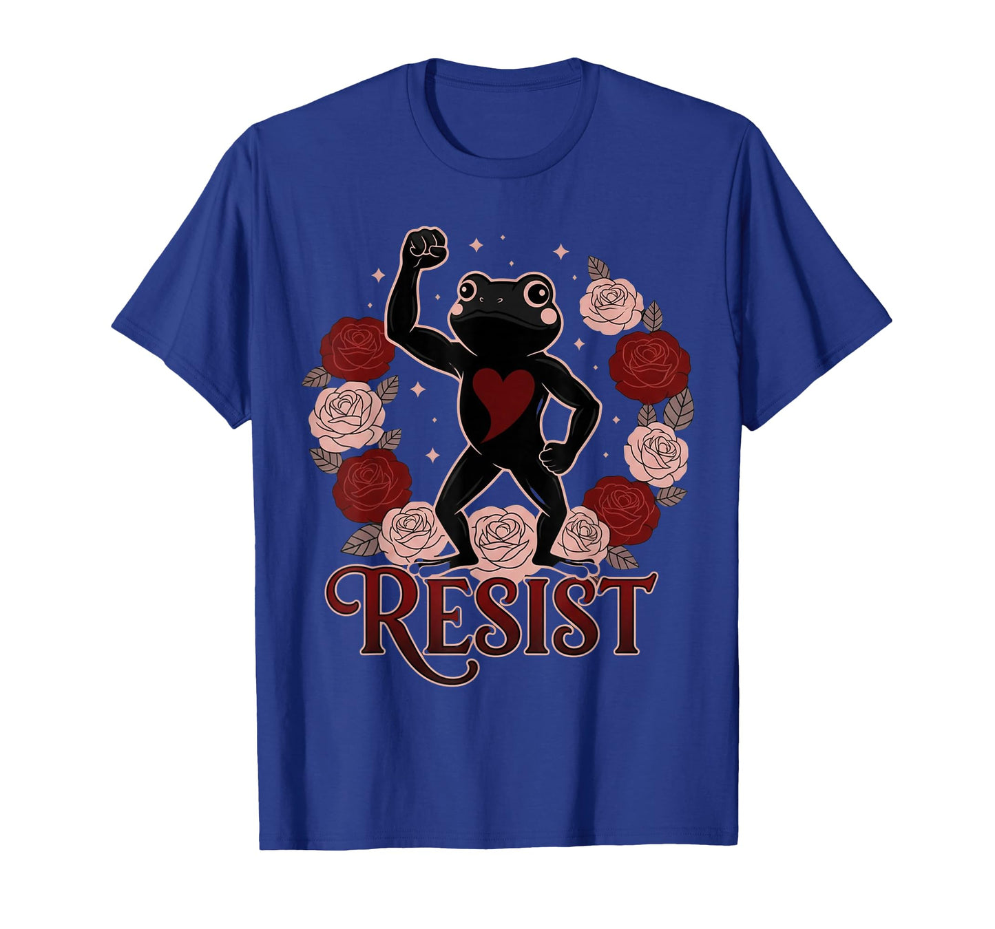 Portland Frog Protest Shirt Flower Portland Frog Protest T-Shirt