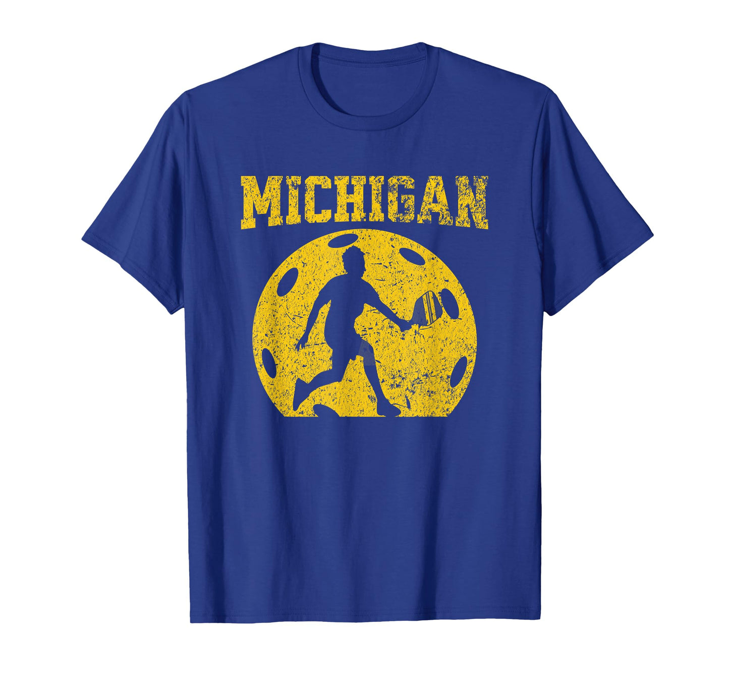 Mens Pickleball Michigan T-Shirt