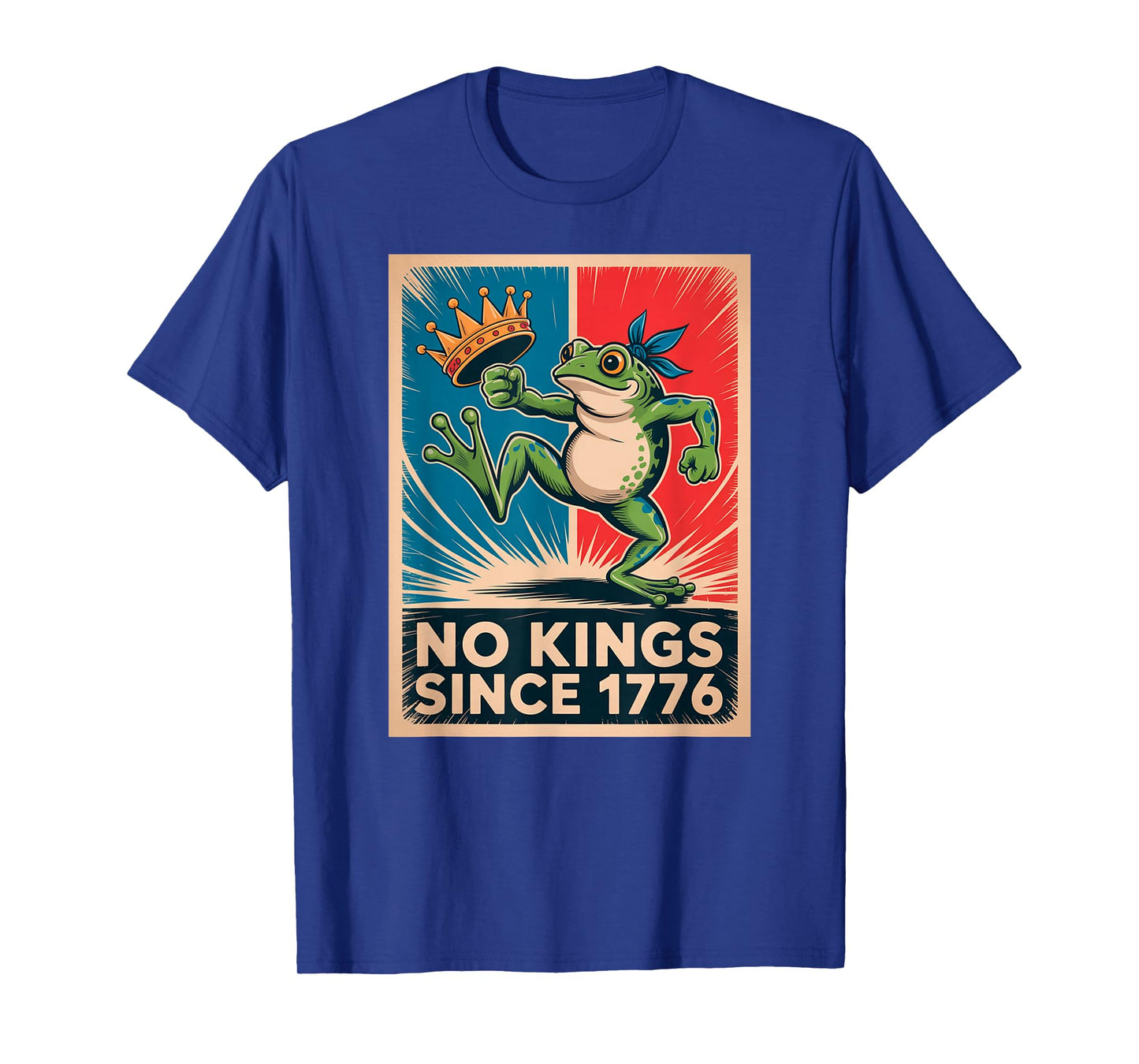 No Kings in America Frog T-Shirt
