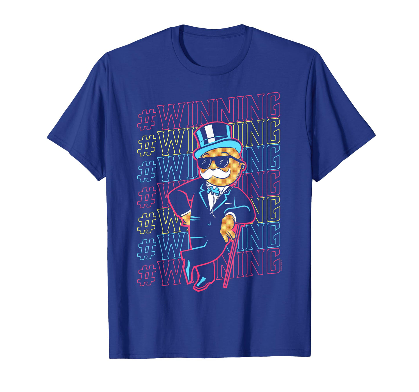 Monopoly Rich Uncle Pennybags Winning T-Shirt