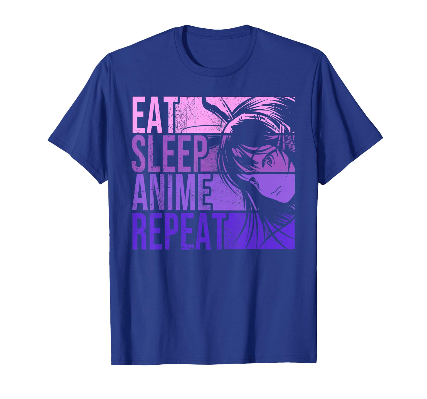 Eat Sleep Anime Repeat - Anime Lovers Gifts Idea Girls T-Shirt