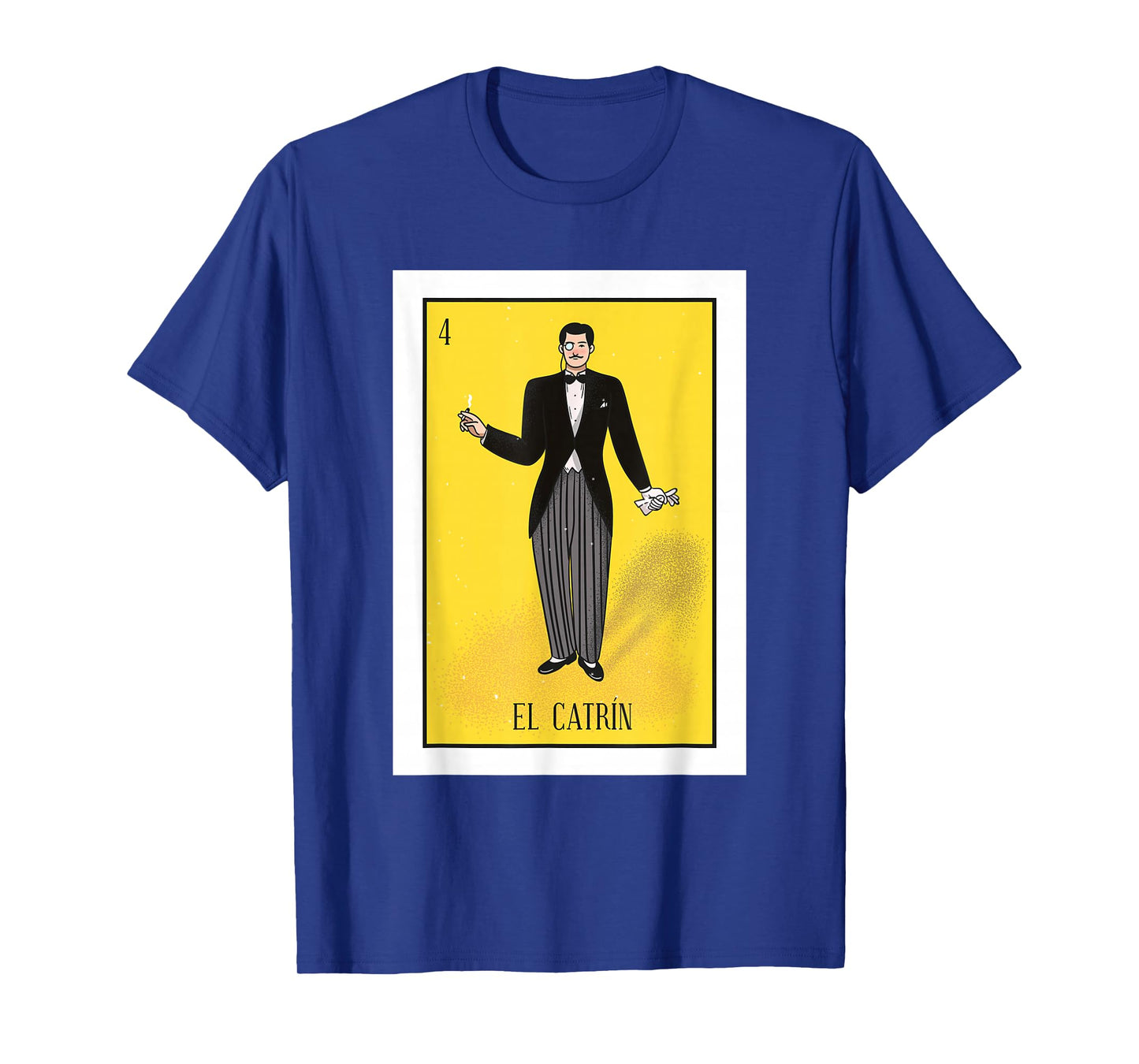 El Catrin Lottery The Gentleman Lottery Mexican paper T-Shirt