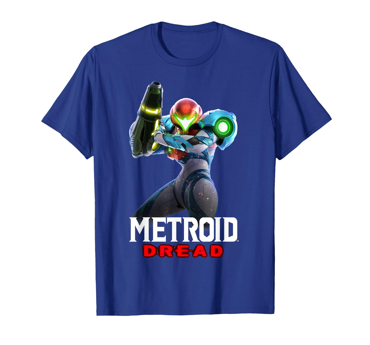 Metroid Dread Samus Aran Standing Nintendo Hero Poster T-Shirt