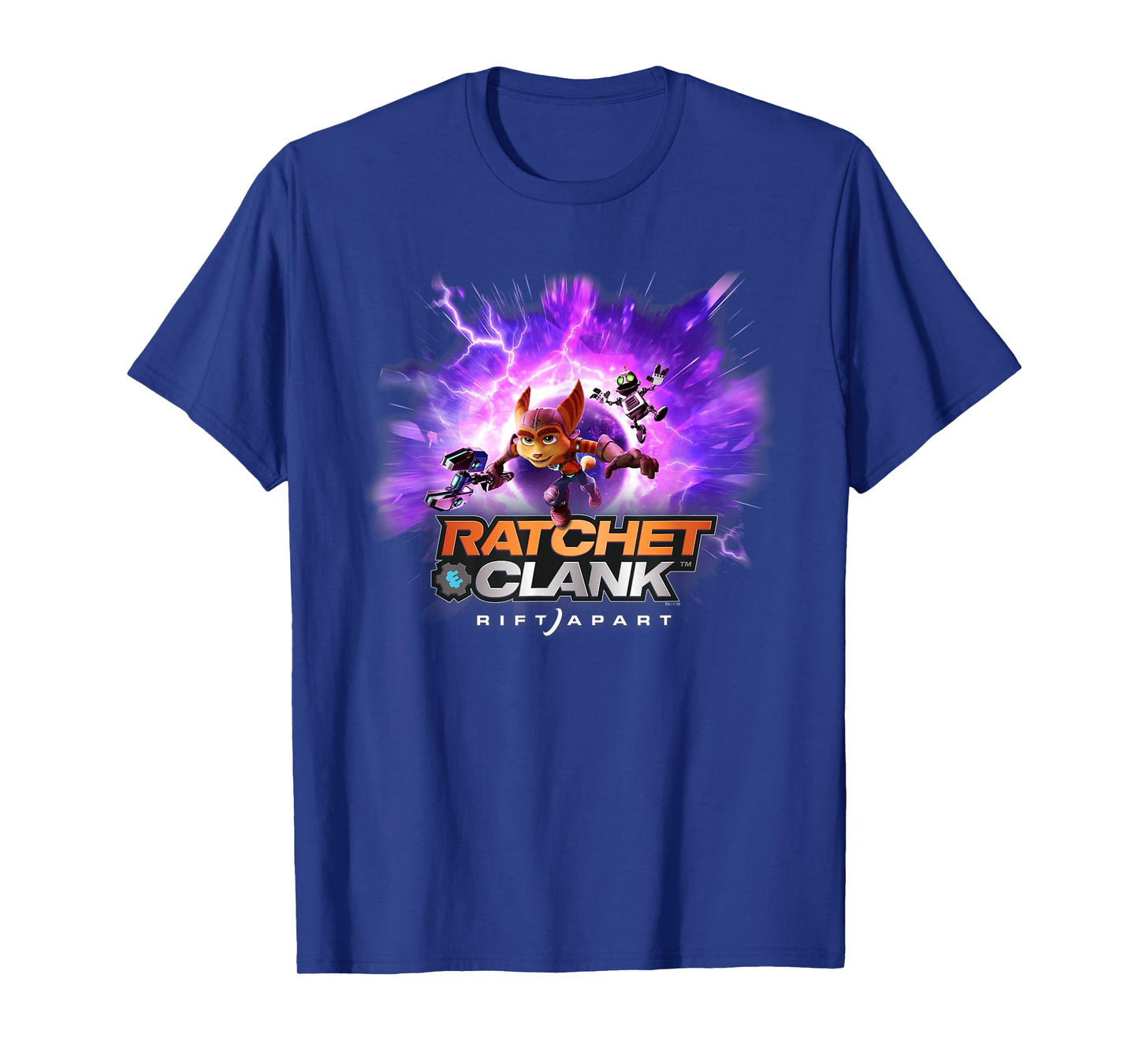 Ratchet and Clank Rift Apart Portal Jump Video Game T-Shirt
