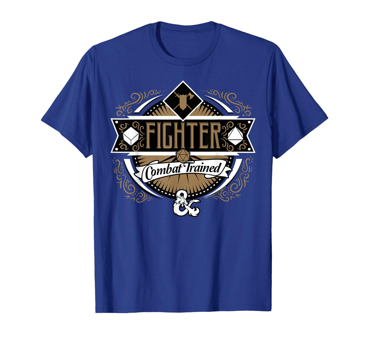 Dungeons & Dragons Fighter Combat Trained T-Shirt