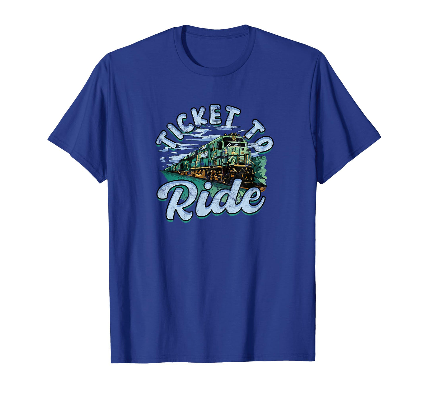 Ticket to Ride - Train - Board Games T-Shirt