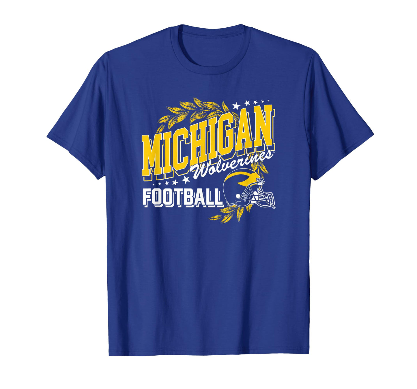 University of Michigan Wolverines U of M Football Laurels T-Shirt