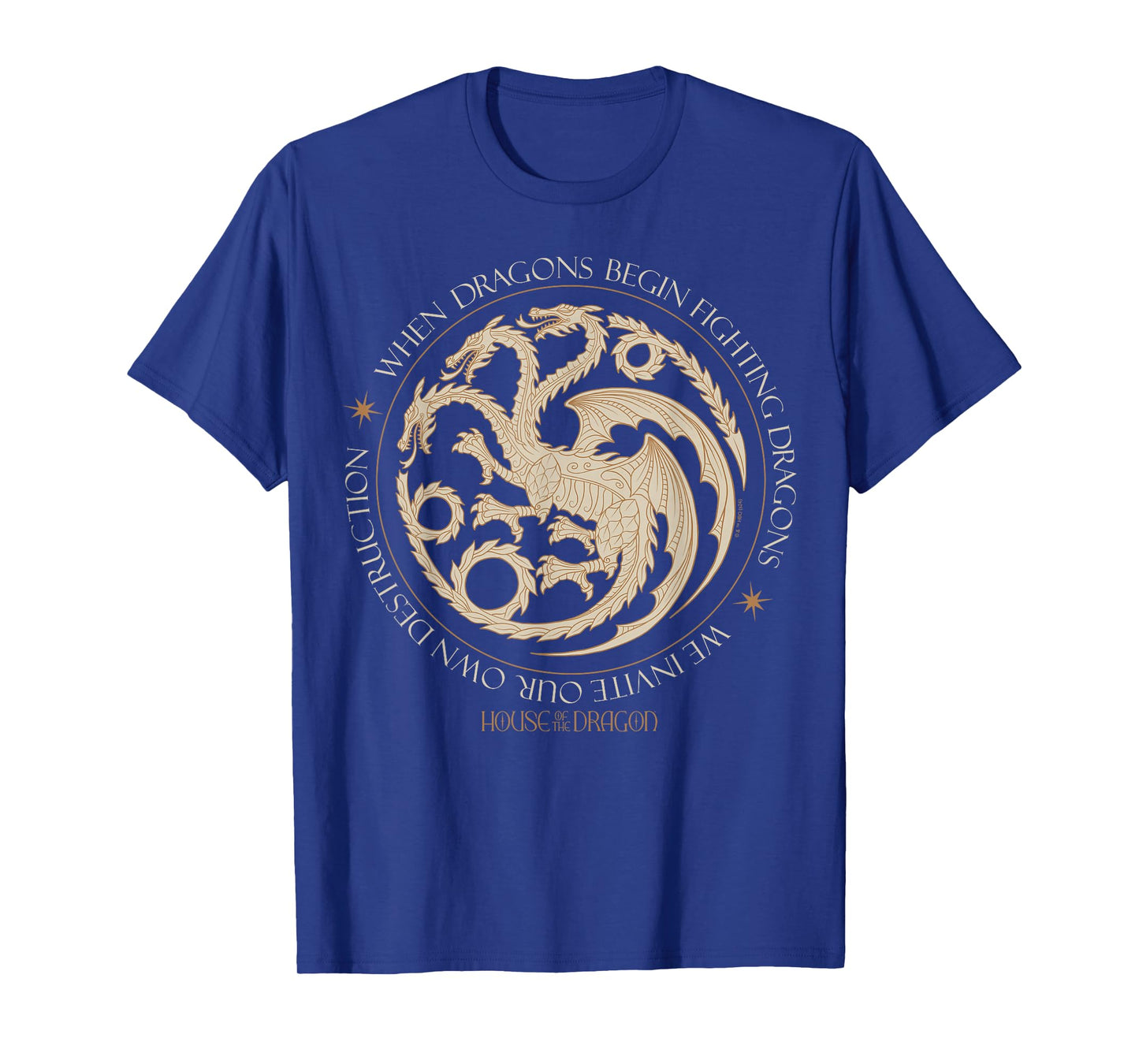 House Of The Dragon - When Dragons Begin Fighting T-Shirt