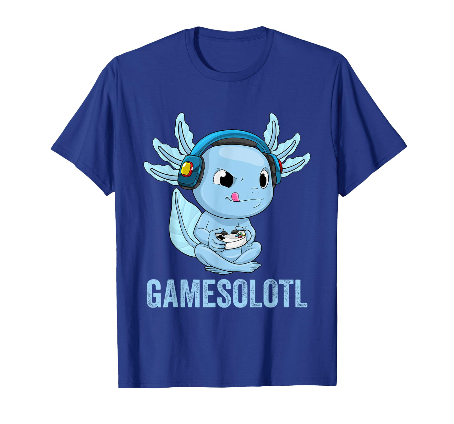Axolotl Gamer Gamesolotl Kawaii Gaming for Boys Girls T-Shirt