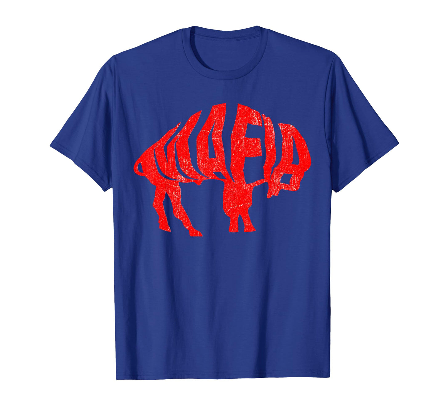 WNY Pride - Faded Red Buffalo T-Shirt