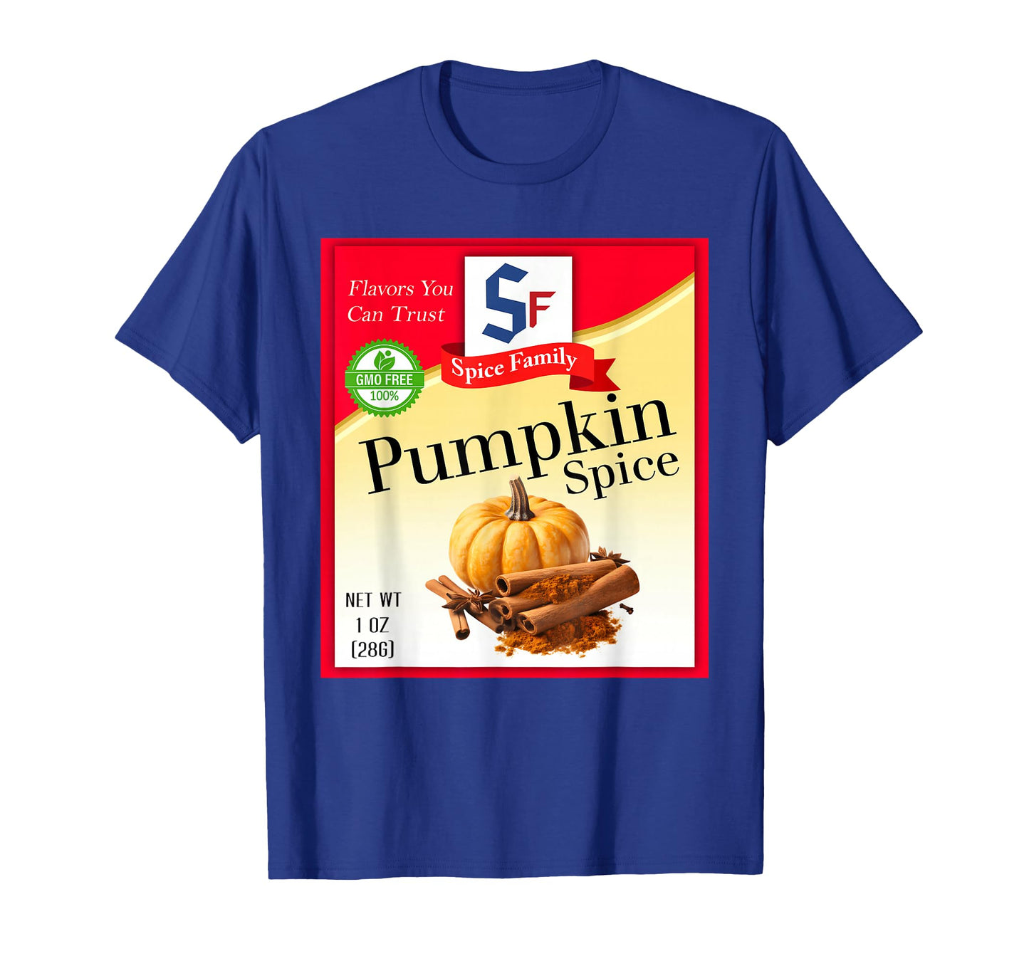 Pumpkin Spice Group Costume Family Matching Outfit T-Shirt