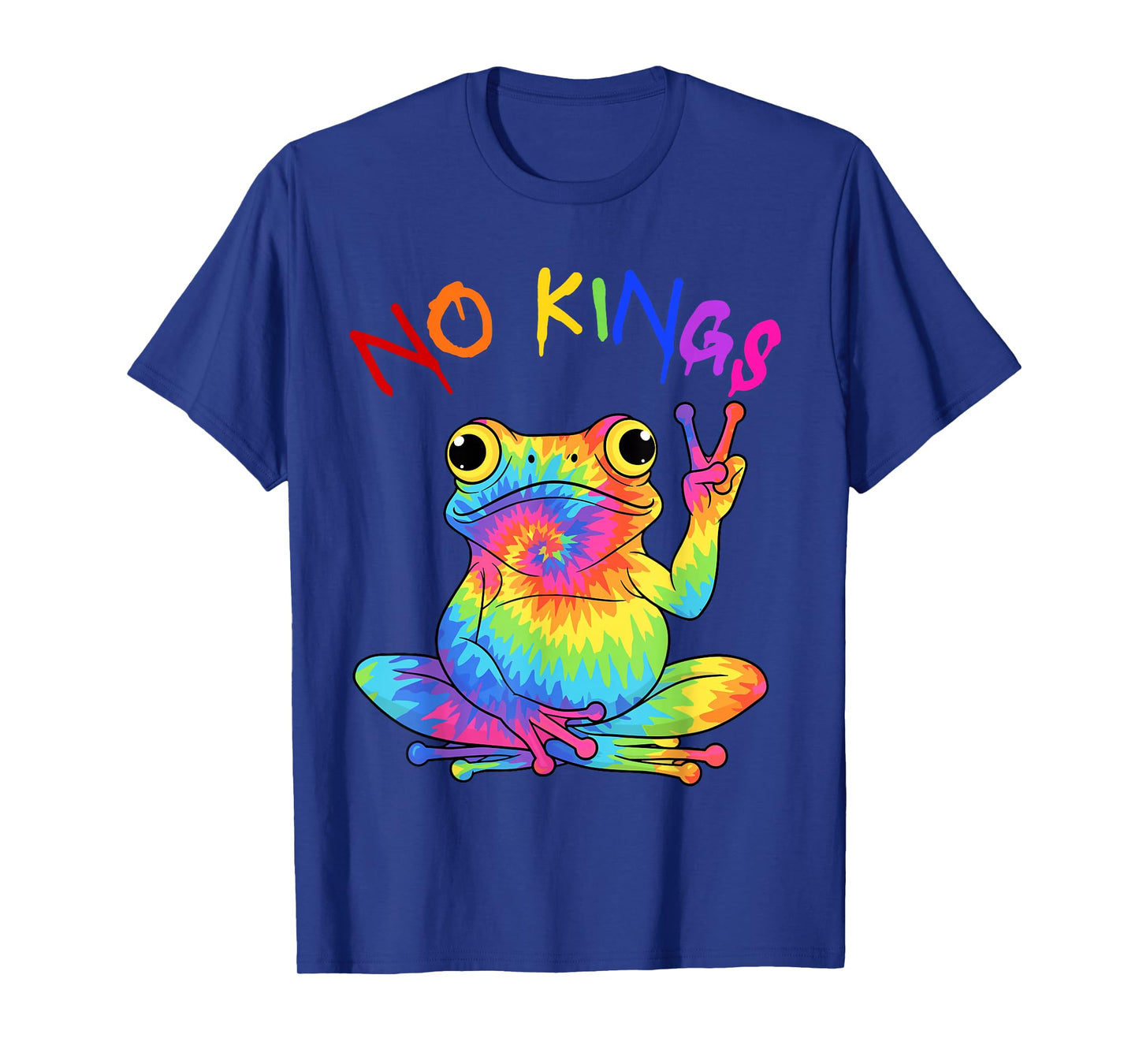 No Kings Frog Funny Portland T-Shirt