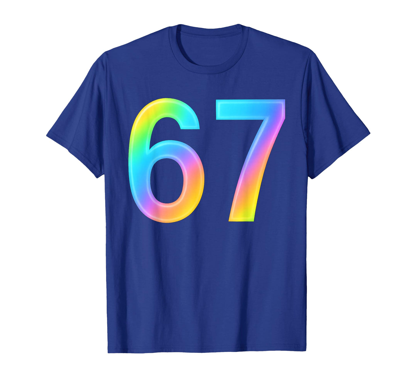67 Six Seven 6 7 Meme Design Funny 6 7 T-Shirt