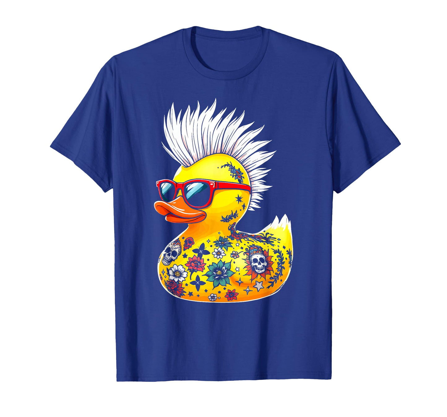Duckling Ducks Punk Rocker Toddler Boys T-Shirt