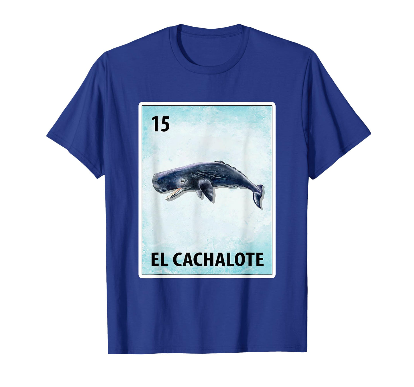 El Cachalote Mexican Sperm Whale Cards T-Shirt