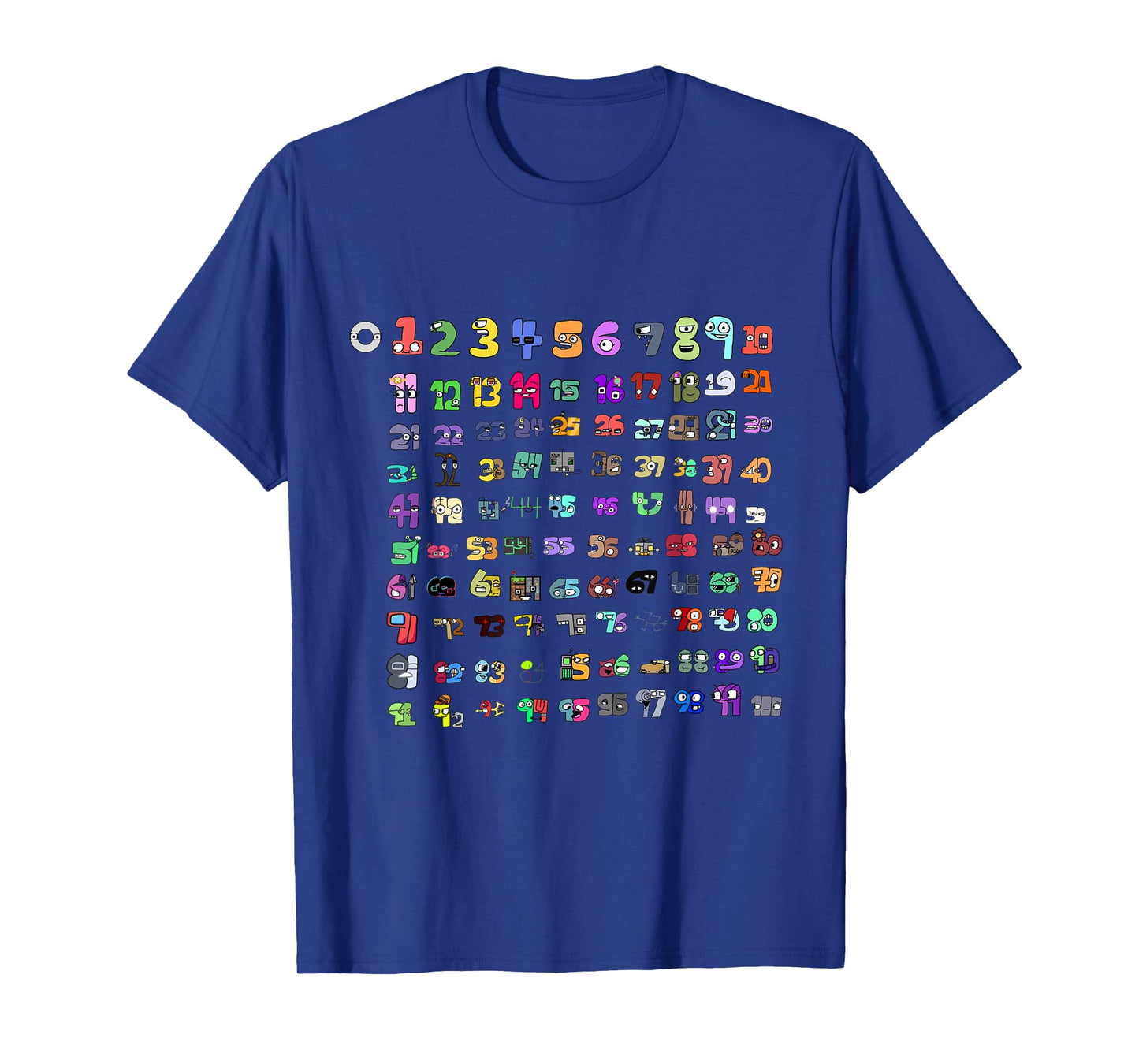 Number Lore 1-100 T-Shirt