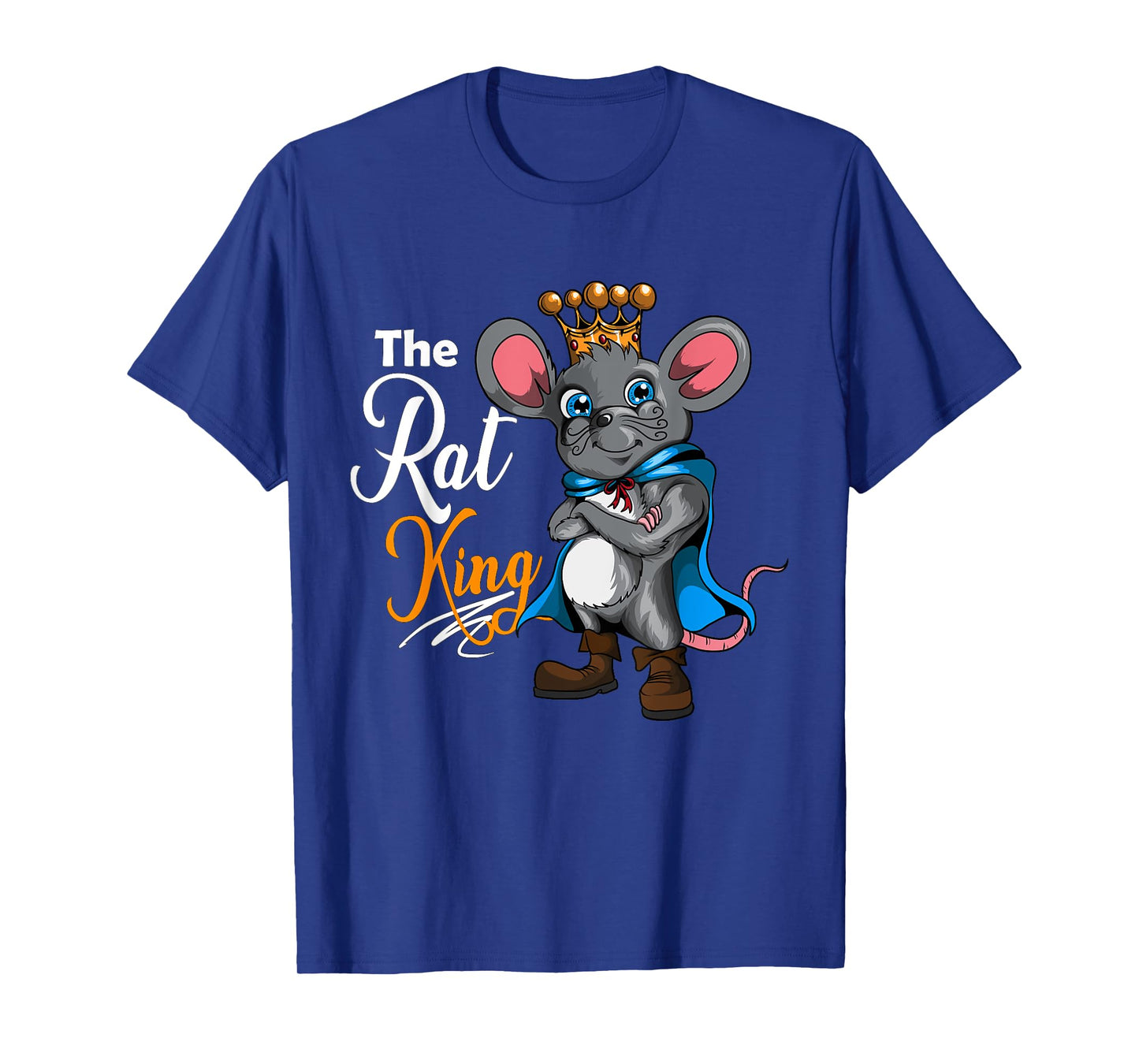 The Rat King Rodent Owner Mouse Rat Lover Crown T-Shirt