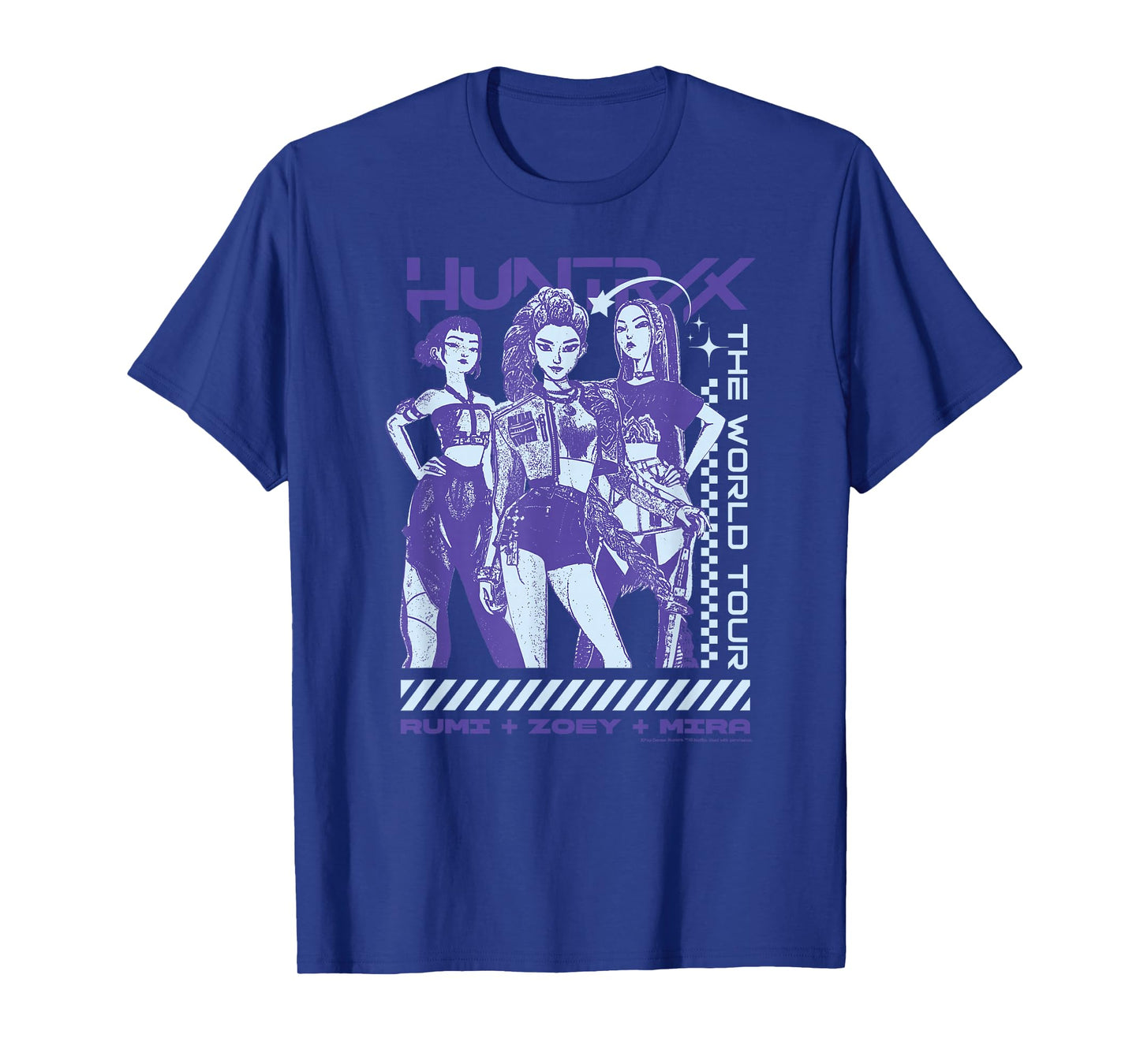Kpop Demon Hunters Halloween Huntrix The World Tour T-Shirt