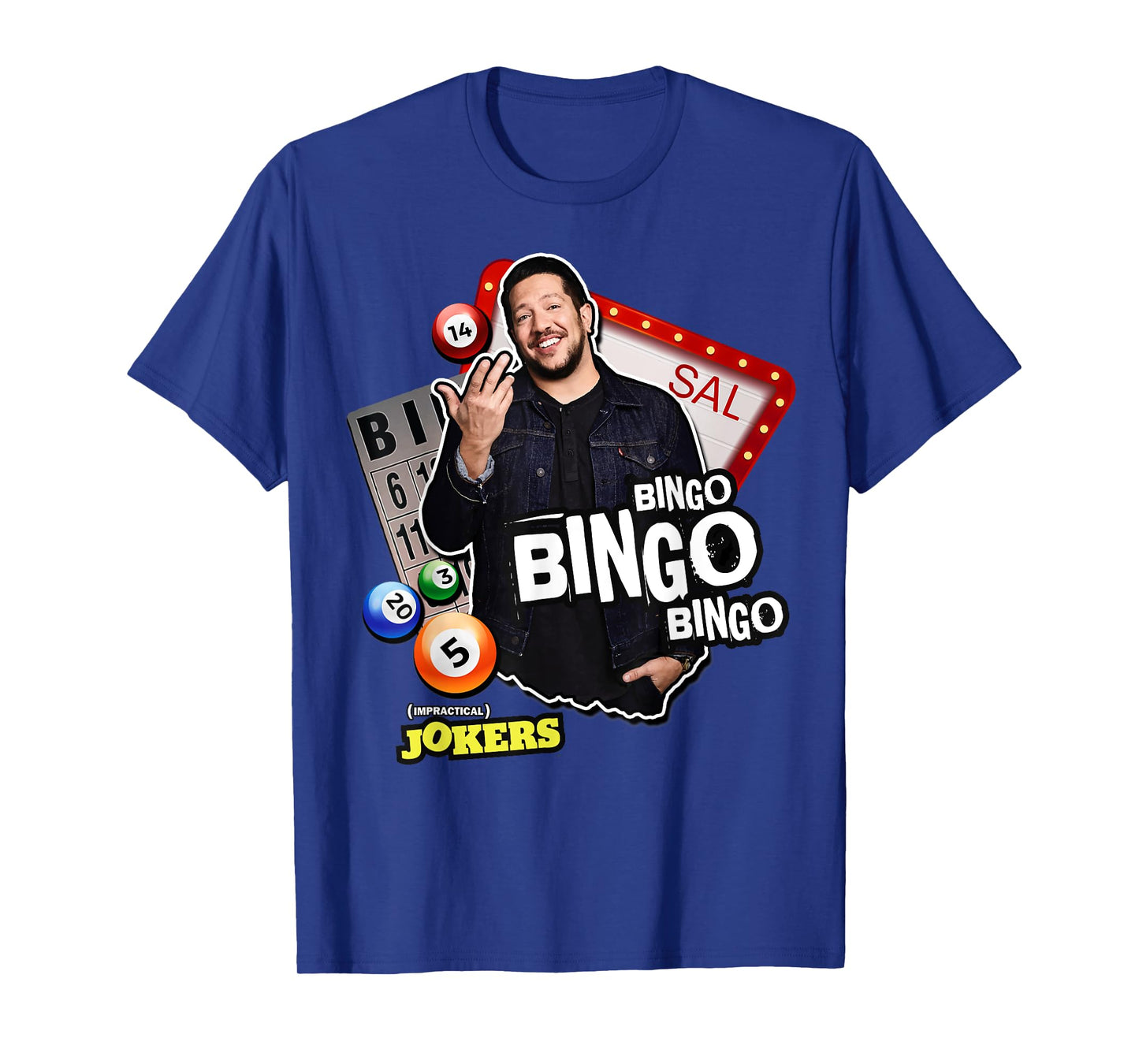 Funny Sal's Bingo Punishment Impractical Jokers T-Shirt