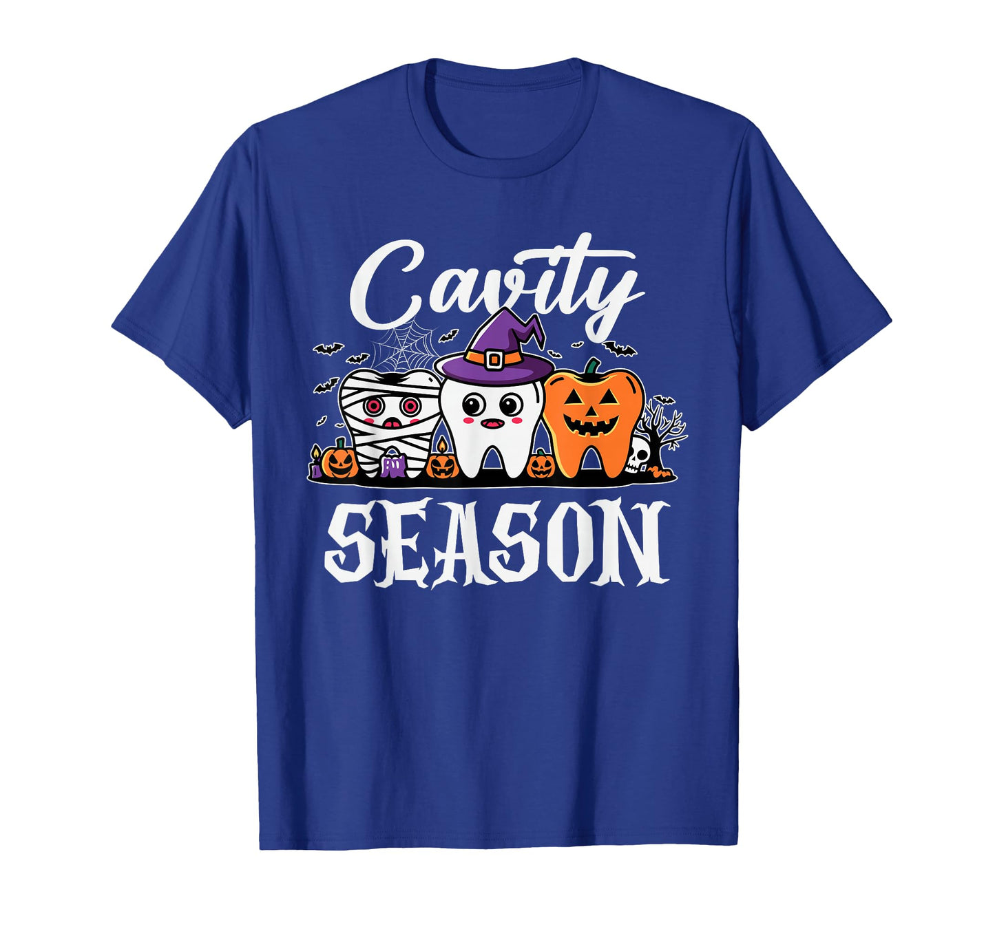 Funny Cavity Season Dentist Halloween Costume Dental Student T-Shirt