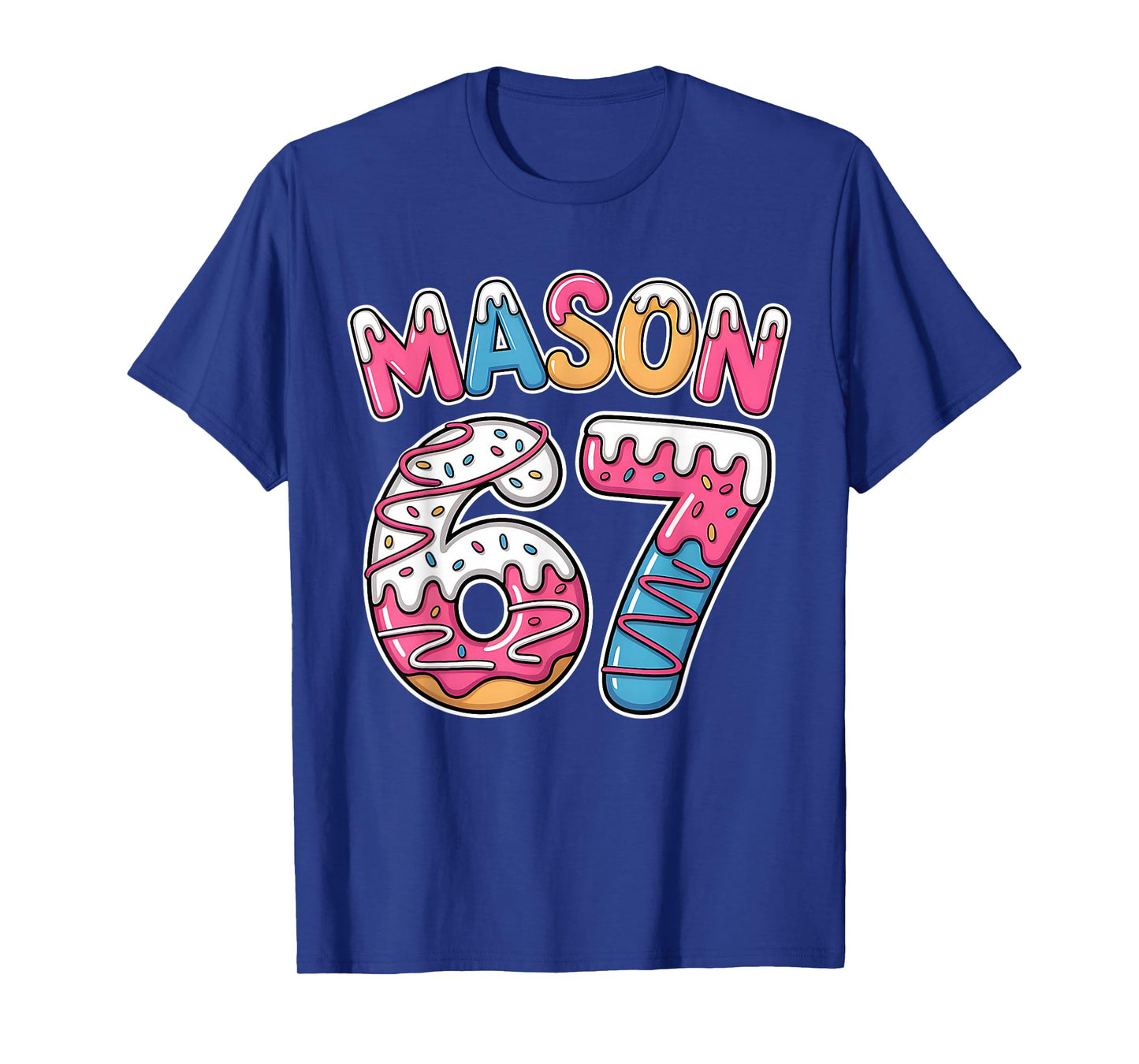 Mason 67 Meme Loves Ice Cream Drip Sport Six Seven T-Shirt
