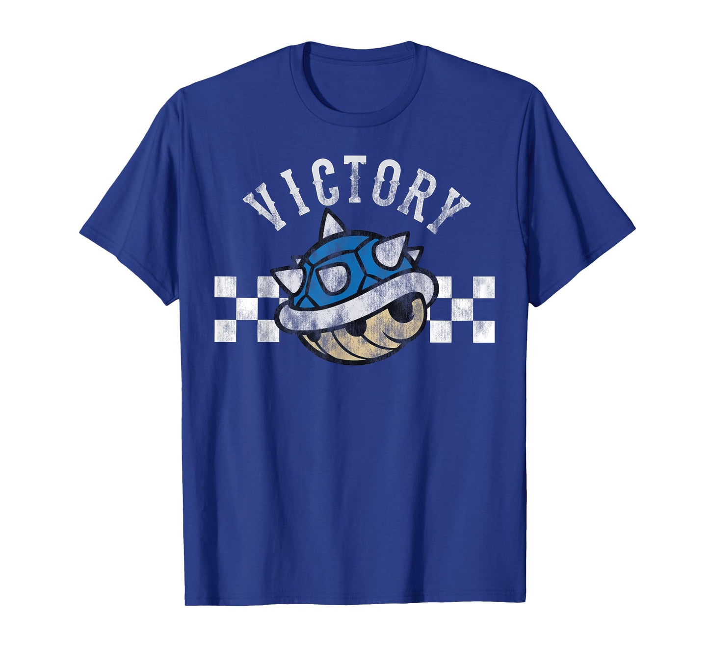 Nintendo Mario Kart Blue Shell Victory Finish Line T-Shirt