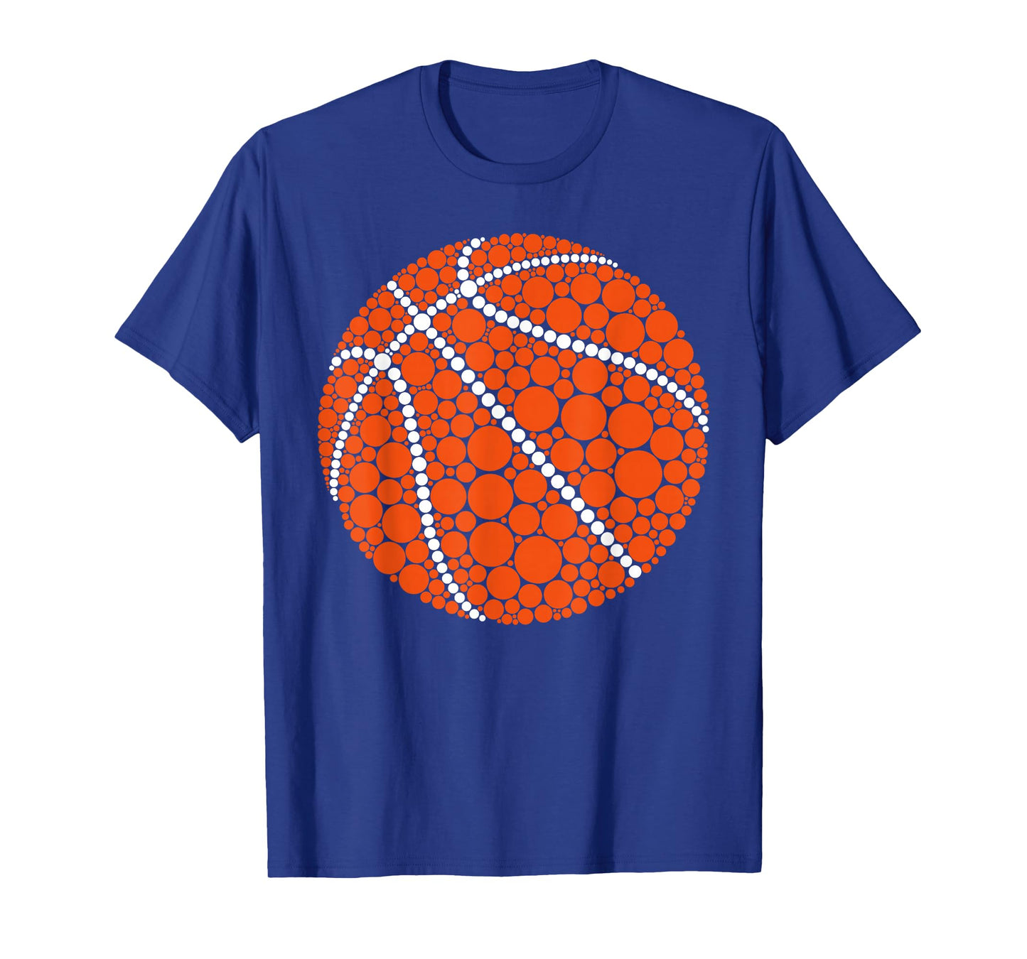 Funny Polka Dots Basketball Lover Fan Happy Dot Day Boys T-Shirt