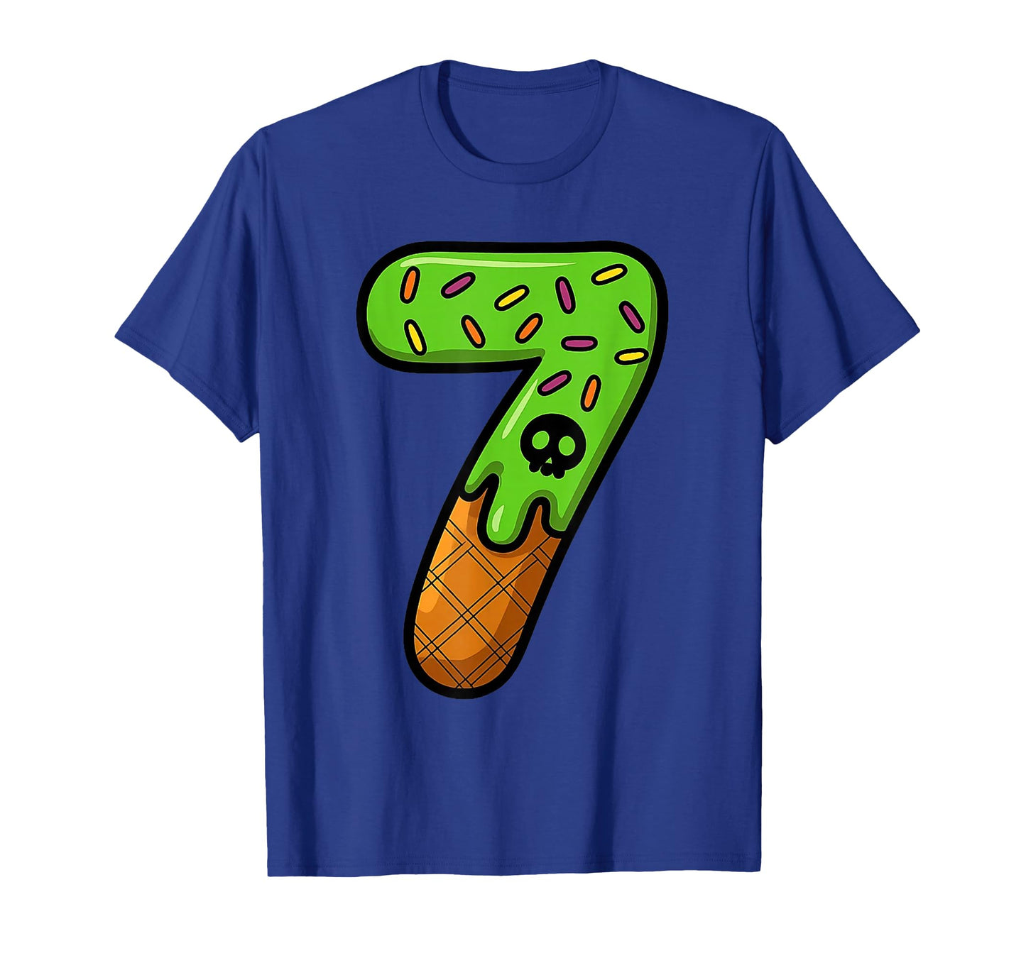 Cute Halloween Ice Cream Matching Costume Couple or Kids 6 7 T-Shirt