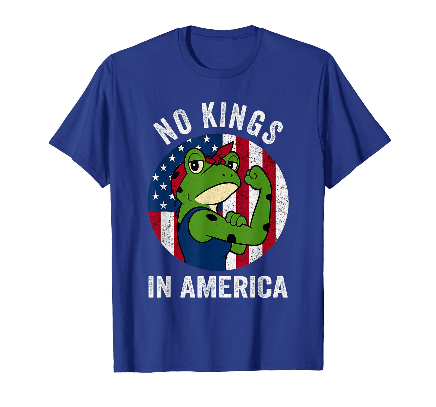 No Kings Shirt Women Frog Protest No Kings in America T-Shirt