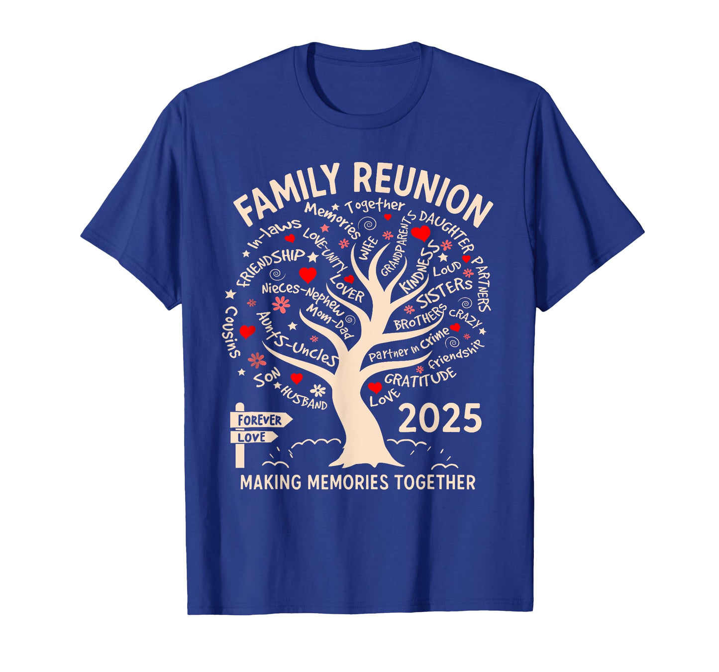 Making Memories Family Matching Group Family Reunion 2025 T-Shirt